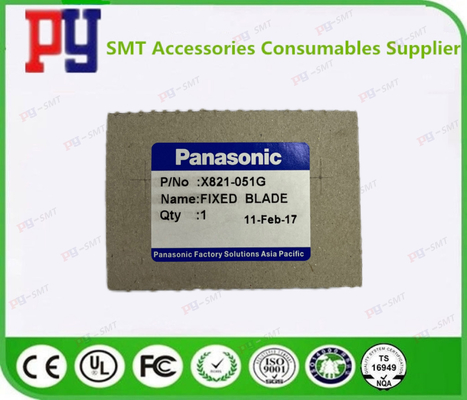 100% Tested SMT Spare Parts Panasonic Cutter Fixed Blade X821-051G