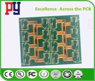 Multi - Layers Rigid Flex PCB Polyimide 1-3 Oz Fr4 Base Material RoHs Approval
