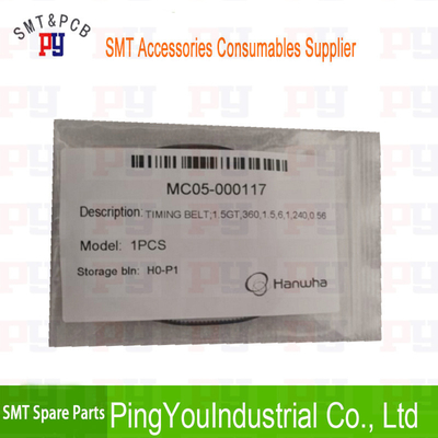 MC05-000117 Timing Belt 1.5GT SMT Spare Parts H0-P1 HANWHA SMT Machine Parts