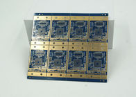 6 Layer High Frequency HDI Universal PCB Board Blue Solder Mask BGA HDI Circuit Boards