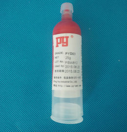 Red Plastic SMT Solder Paste UV Curing Plastic Bonding Adhesives For Posts 30CC