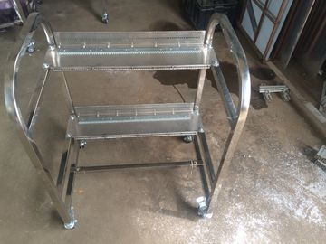 Stainless Steel SMT Feeder Storage Cart For JUKI Pick And Place Equipment