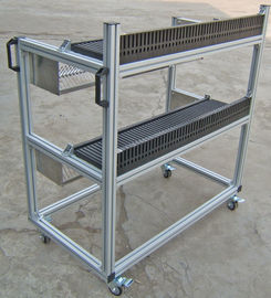 Lightweight / Durable FUJI NXT Feeder Trolley , Juki Feeder Trolley Storage Cart