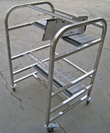 JUKI SMT Feeder Cart / SMT Chip Mounter Feeder Trolley Storage Cart For SIEMENS X Machine