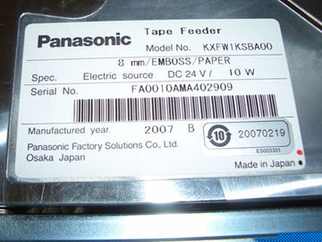 KXFW1KSBA00 8mm Electric Tape Feeder Emboss & Paper Without Sensor for Panasonic KME Smt Machine
