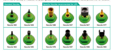 JX-100LED SMT Nozzle Pcb Assembly Equipment Special Nozzle 598 For LED