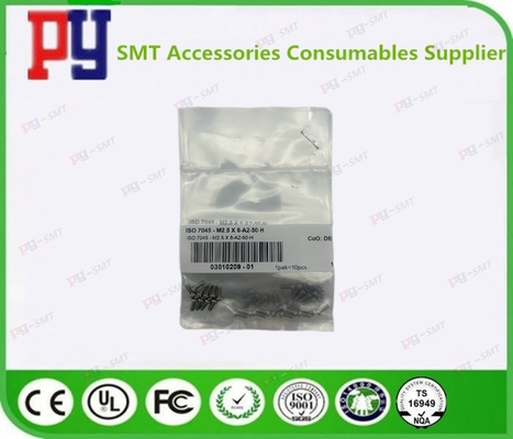 ASM SIEMENS 03010209-01 ISO 7045 - M2.5 X 6-A2-50-H SMT Spare Parts For ASM Glue Feeder