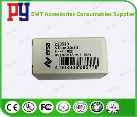 Ersa Selective Wave Solder S NOZZLE 2.0/4.5: H=47: B14,1 213510 SMT Spare Parts