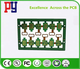 Medical Double Sided Tinned Rigid Flex Printed Circuit Boards 4 Layers ENIG Process