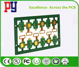 Medical Double Sided Tinned Rigid Flex Printed Circuit Boards 4 Layers ENIG Process