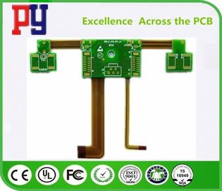 High Precision Rigid Flex PCB Polyimide Fr4 Base Material 1-3 Oz Copper Thickness