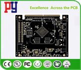8 layer circuit board  black  fr4  1OZ   Multilayer PCB Board   HDI