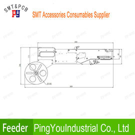 Small Size Smt Label Feeder Non Standard Label Type For JUKI ZEVATECH Feeder Accessories