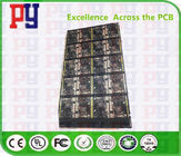 PCB custom printed circuit board 	fr4 printed circuit board HDI PCB black oil