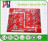 Red Oil 94V0 HDI PCB Printed Circuit Board Single Panel 1mm Thickness