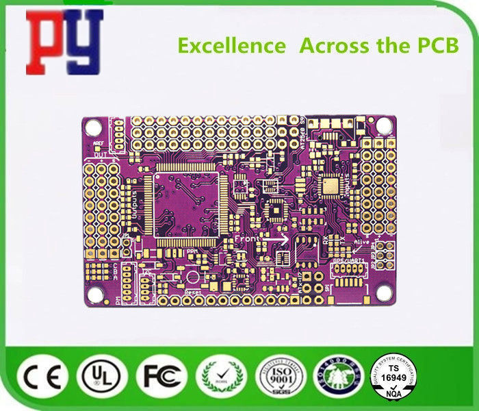 ENIG Process FR4 PCB Board 4 Layers Immersion Gold PCB 1.0mm Thickness For Medical