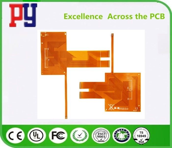 2  layers  flexible pcb 0.5 OZ   double side Board   polyimide