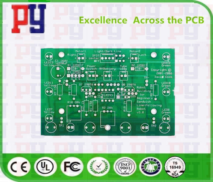 PCB printed circuit board green oil board rigid PCB board custom printed circuit board