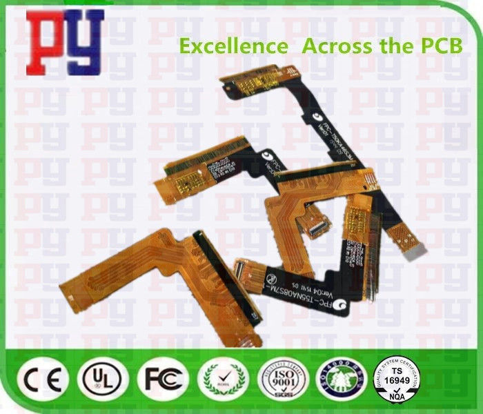 2 Layer Copper Foil FR4 3mil FPC Flex PCB Board HASL