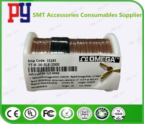 SMT SPARE PARTS OMEGA INSULATED T/C WIRE TT-K-36-SLE-1000 US original parts