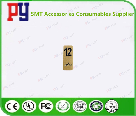 Universal spare parts 0931C-0090 12MM GOLD PLUS LABEL SMT Spare Parts
