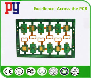 Medical Double Sided Tinned Rigid Flex Printed Circuit Boards 4 Layers ENIG Process