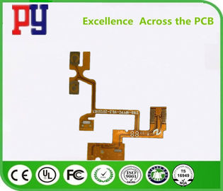 Copper Rigid Printed Circuit Boards , Flexible Pcb Prototype 5mil PET Material FPC