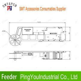 Small Size Smt Label Feeder Non Standard Label Type For JUKI ZEVATECH Feeder Accessories