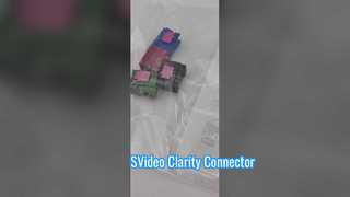 4-pin mini-DIN connector for S-Video
